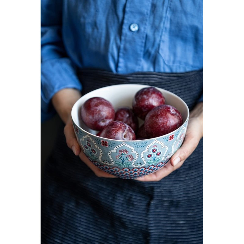 Pip Studio Flower Festival Petit Four Light Blue 12 cm