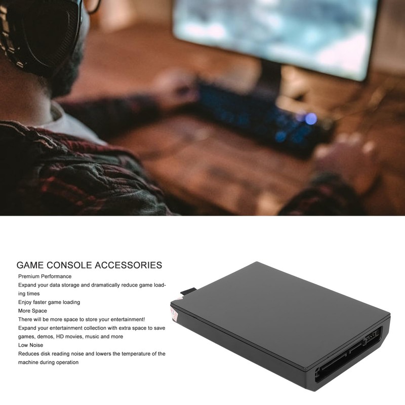 Internal Hard Drive for Slim, Low Noise Game Console.Internal Hard