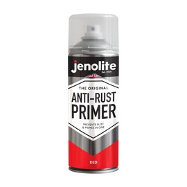 JENOLITE Anti-Rust Primer Aerosol | RED | High Performance Protection Metal Primer | Protectss Against Rust & Corrosion | 13.5fl oz (400ml)