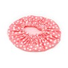 Shower Cap Pink - White Dots