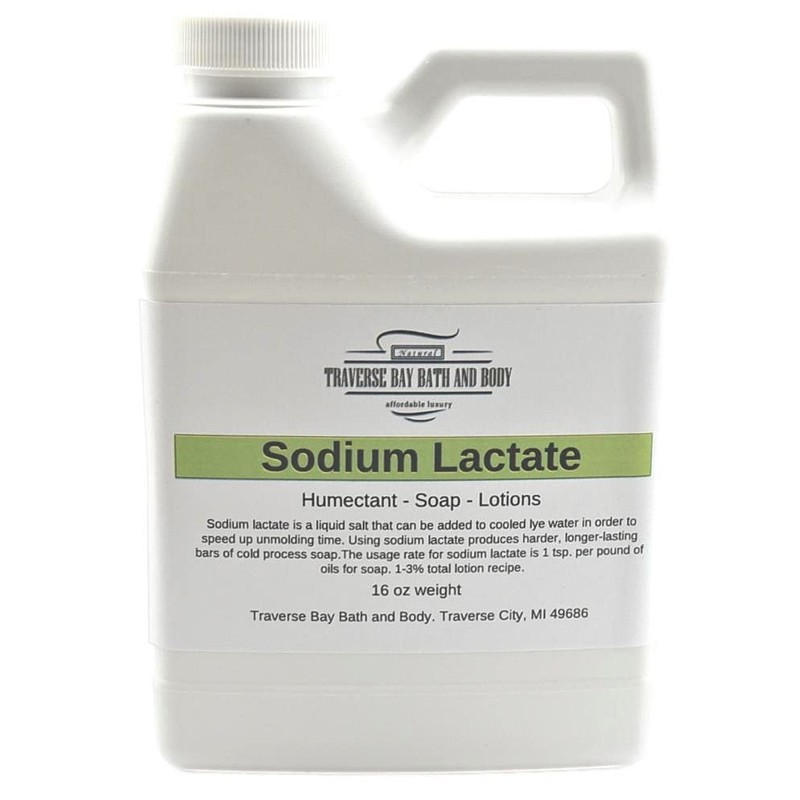 Traverse Bay Bath and Body Sodium lactate, 16 oz, Safety