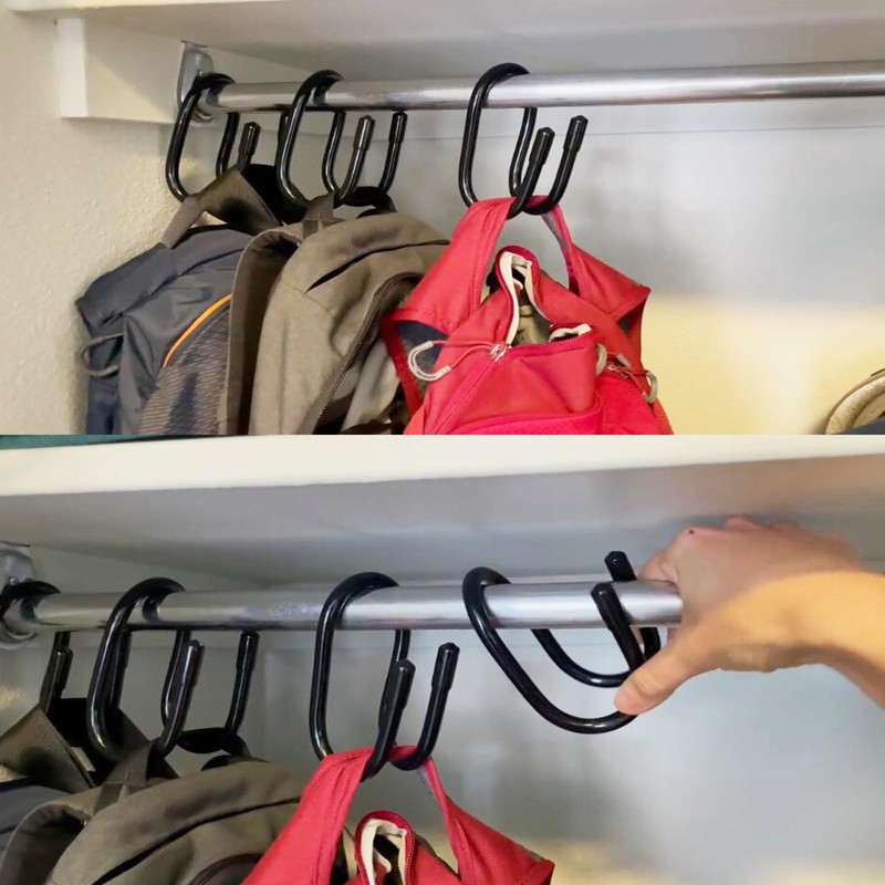 4 Pack Large Handbag Hanger for Closet, Purse Hanger Organizer