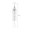 Stylecraft Double Wind Chime, 7 in. Diameter x 46 in.