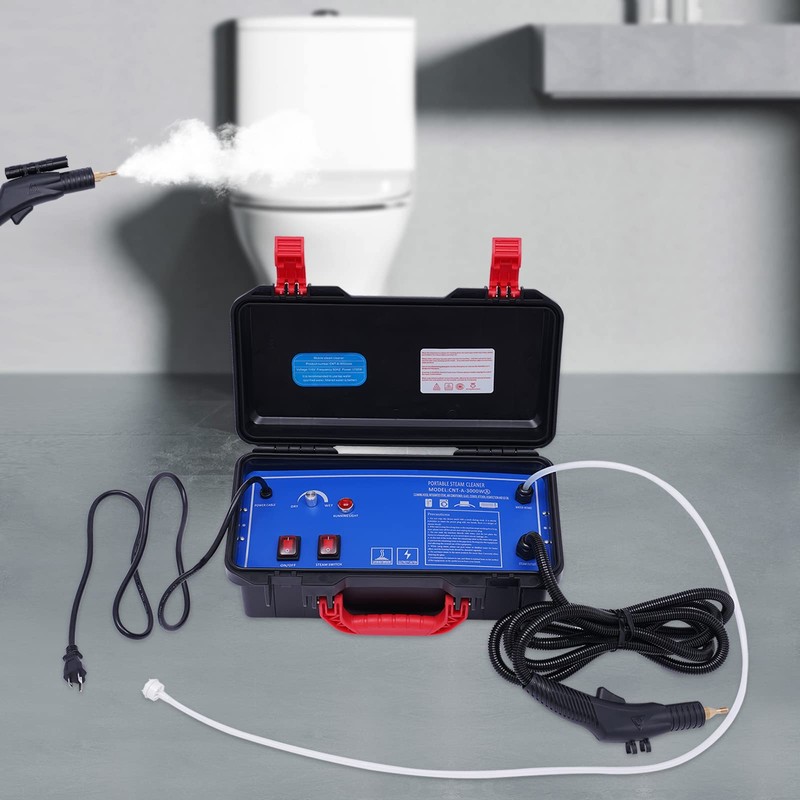 Portable Steam Cleaner High Pressure Steam Cleaning Machine 1700W Commercial