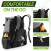 UNIHIMAL Disc Golf Bag, Heavy Duty 600D Polyester, Disc Golf
