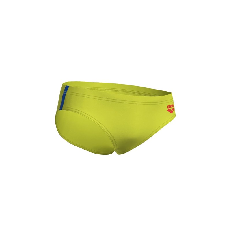 Arena Boys Boy's Solid Swim Briefs, Soft Green-Blue China, 10-11