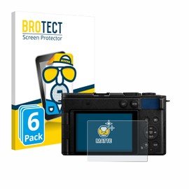brotect Screen Protector Anti-Glare compatible with Panasonic Lumix DC-S9 (6 Pack) Screen Protector Matte, Anti-Fingerprint Protection Film