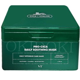VT Cica Daily Soothing Mask 30 sheets (2 packs) / VT 시카 데일리 수딩마스크 30매 2개