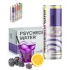 Psychedelic Water Blackberry + Yuzu, Mood Enhancing Relaxation Drink, 12
