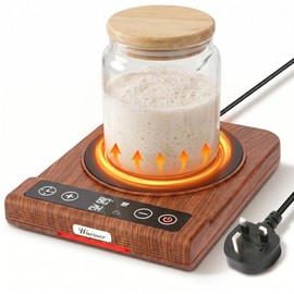 GFTIME Sourdough Starter Warmer, Precise Temperature Control Temperature Control Sourdough Warming Mats, Auto Shut-Off, Accurate Fermentation for Perfect Sourdough Bread for Home Kitchen Baking