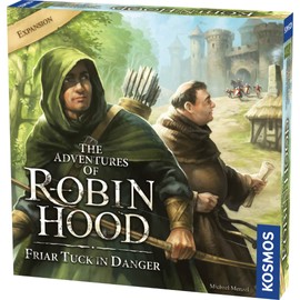 The Adventures of Robin Hood: Friar Tuck in Danger | Storytelling Game | Expansion| Fantasy Boardgame | 2 to 4 Players | Ages 10+