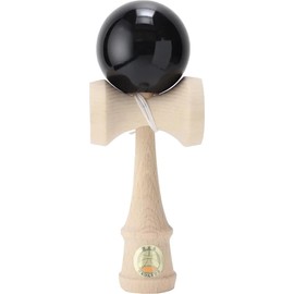 Yamagata Koubou Competition Kendama "Ozora" (Japan Kendama Association Certified), Solid Color, Black