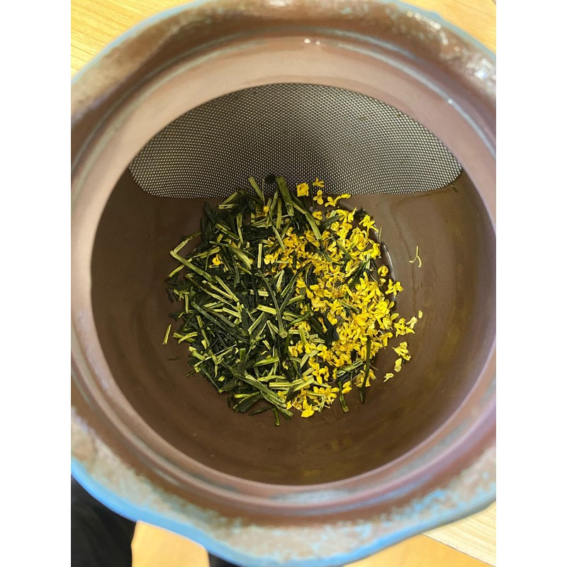 Kita-made Tea Osmanthus Special Karigane, 1.1 oz (30 g), 2