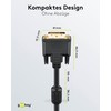 Goobay 93110 DVI-D Full HD Cable Dual Link, Gold-Plated, 2m