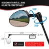 Life On Bicycle 360 Degree Adjustable Rearview Bicycle Helmet Mirror