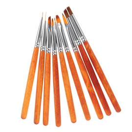 BIUDECO Nail Art Tools Set 9pcs Nail Art Pen Brush Set for Women Fingernail Design Kit