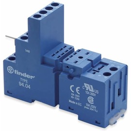 Finder Schraubfassung Blue 94.04 55.32/34, 1 pc