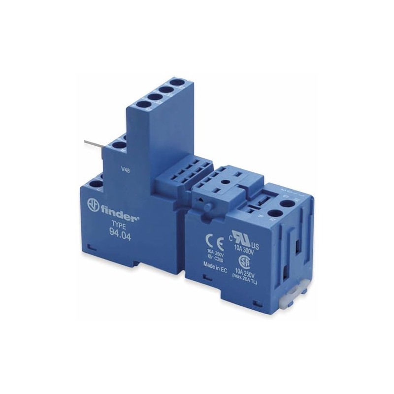 Finder Schraubfassung Blue 94.04 55.32/34, 1 pc