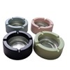 MIFAH Colour Full Plastic Ashtray Pack OF 2,Pastel Colours Won't