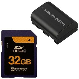 Synergy Digital Accessory Kit, Works with Canon EOS R6 Mirrorless Digital Camera Includes: SDLPE6 Battery, SY-SD32GB Memory Card