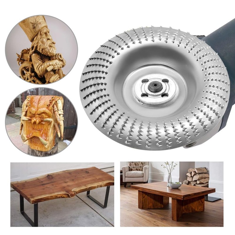 4 Angle Grinder Discs Serrated Discs Carbide Wood Sanding Discs