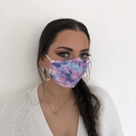 Keep Safe Reusable Face Mask Protection Washable Mouth & Nose Shield Breathable Anti Smoke Pollution Motorcycle Sport (Stars, Medium)