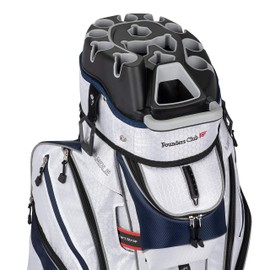 Founders Club Premium Cart Bag with 14 Way Organizer Divider Top