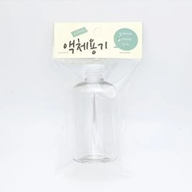 [SS62] Clear transparent container empty container 200ml / [에스에스62]투명 투명용기 빈용기200ml