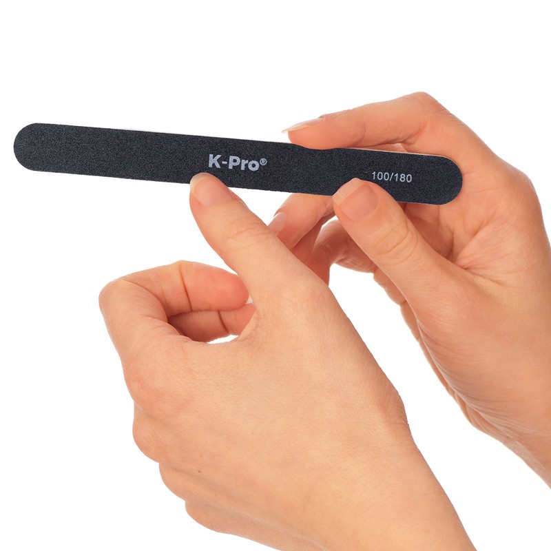 K-Pro Sandleaf Nail File - Professional Sandleaf File Set 100/180