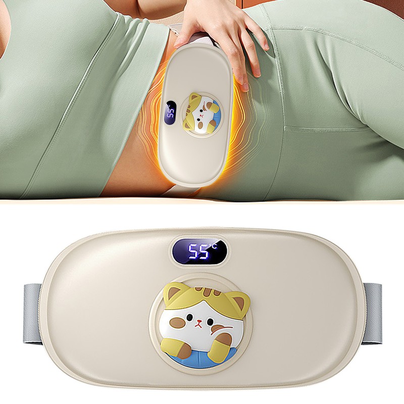Electric Uterus Warming Belt Improve Blood Circulation Visualized Smart Temperature