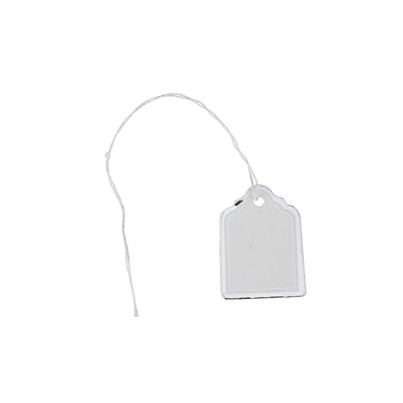 Pack of 300 Labels with Thread Price Labels Price Tags