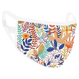 Case-Mate Safe+Mate x Cloth Face Mask - Washable & Reusable - Adult S/M - Cotton - Includes Filter - Ferns