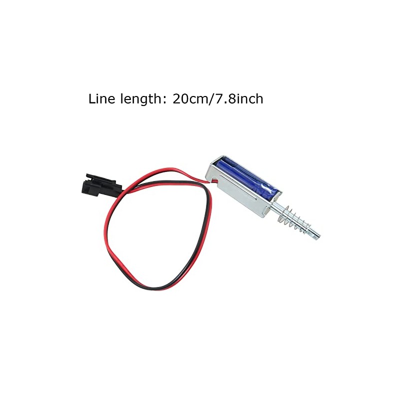 MEETOOT 2Pcs SM0537 DC12V-2A 5N Push Pull Type Open Frame