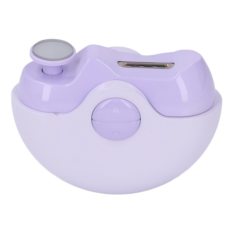Electric Nail Clipper Round Anti Pinch USB Rechargeable Safety Electric