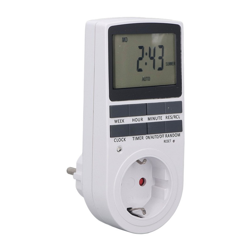 Timer Outlet Digital Intelligent Energy Saving Flame Retardant High Power