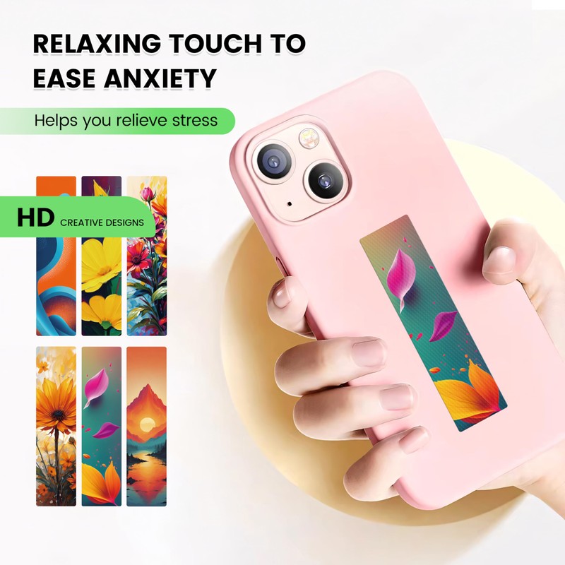 48pcs Calm Strips，Sensory Stickers，Anxiety Relief Items，fidgets，Sensory Strips，Classroom Sensory Must Haves，Tactile