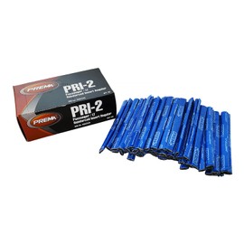 PREMA PRI-2 PremaFill Passenger and Light Truck Tire Plug Inserts - 3-3/4 inches Long, 50 Blue Reinforced Rubber Tire Injury Repair Units
