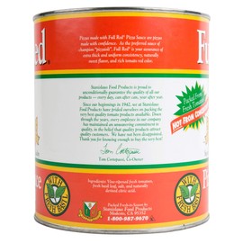 Full Red Pizza Sauce with Basil #10