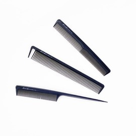DEEDS Original Professional Comb Set of 3 (Cut, Dry Rings), Beauty, Haircut, Comb, Cutting Comb