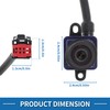 X AUTOHAUX Rear View Camera for Ram Promaster 1500 2500
