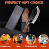 ANLJNCC Meat Cleaver Knife for Meat Cutting with Sheath, Professional