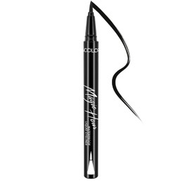 KleanColor Magic Hour Waterproof Black Eyeliner Pen | Felt-Tip | Long-Lasting