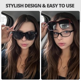 LVIOE Over Glasses Sunglasses for Women Polarised Lens Fashion Design Ladies Sunglasses with UV protection