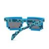 Purasudo Party Sunglasses, Mosaic Sunglasses, Glasses, Lens Included, Black, Dot