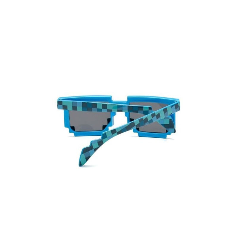 Purasudo Party Sunglasses, Mosaic Sunglasses, Glasses, Lens Included, Black, Dot