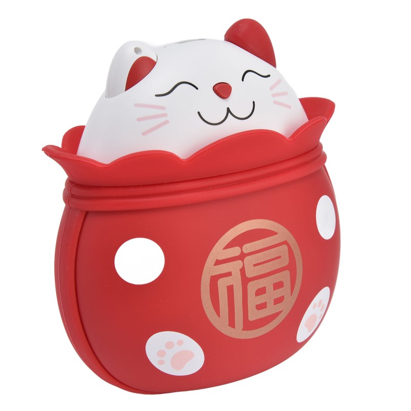 Electric Hand Warmer USB Rechargeable Double Sided Portable Lucky Cat