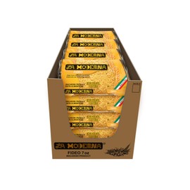 LA MODERNA, Noodles, Pasta, Made with Durum Wheat Grits, Enriched with Vitamins and Iron, 7 oz, Pack of 20