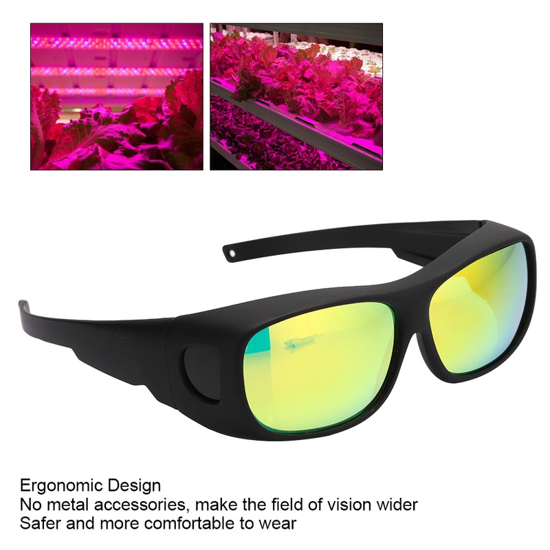 LED Grow Room Glasses UV Polarizing for Tent Greenhouse Hydroponics