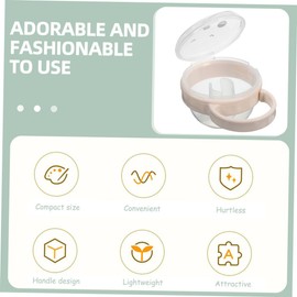 Abaodam 3pcs Cute Pacifier Holder Pacifier Case Travel Holder Case Dummy for Baby
