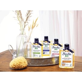 Briochin depuis 1919 Fleur de Savon Shower Soap Oatmeal & Rose Cosmos Organic 400 ml 400 ml